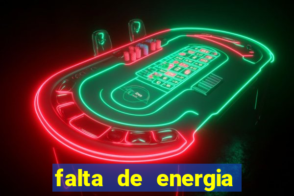 falta de energia em caucaia